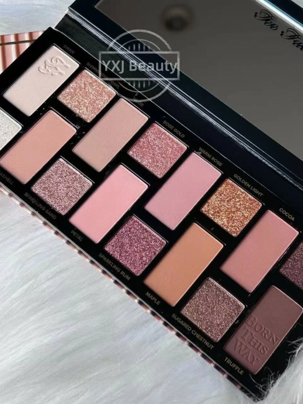 New in Box Too Faced Born This Way The Natural Nudes Eyeshadow Palette Full size